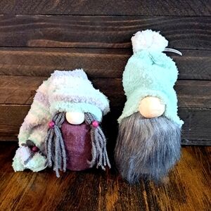 Gnome Couple | Girl Gnome & Boy Gnome | Spring Gnomes